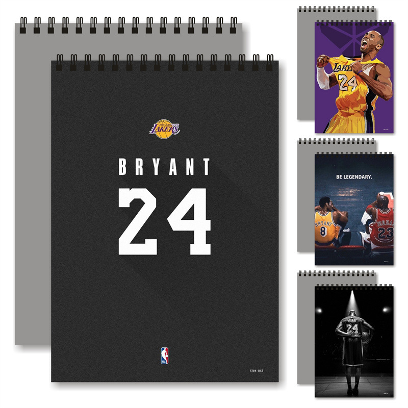 NBA篮球全明星体育应援周边绘画本A4手绘本线稿本16k速写素描本