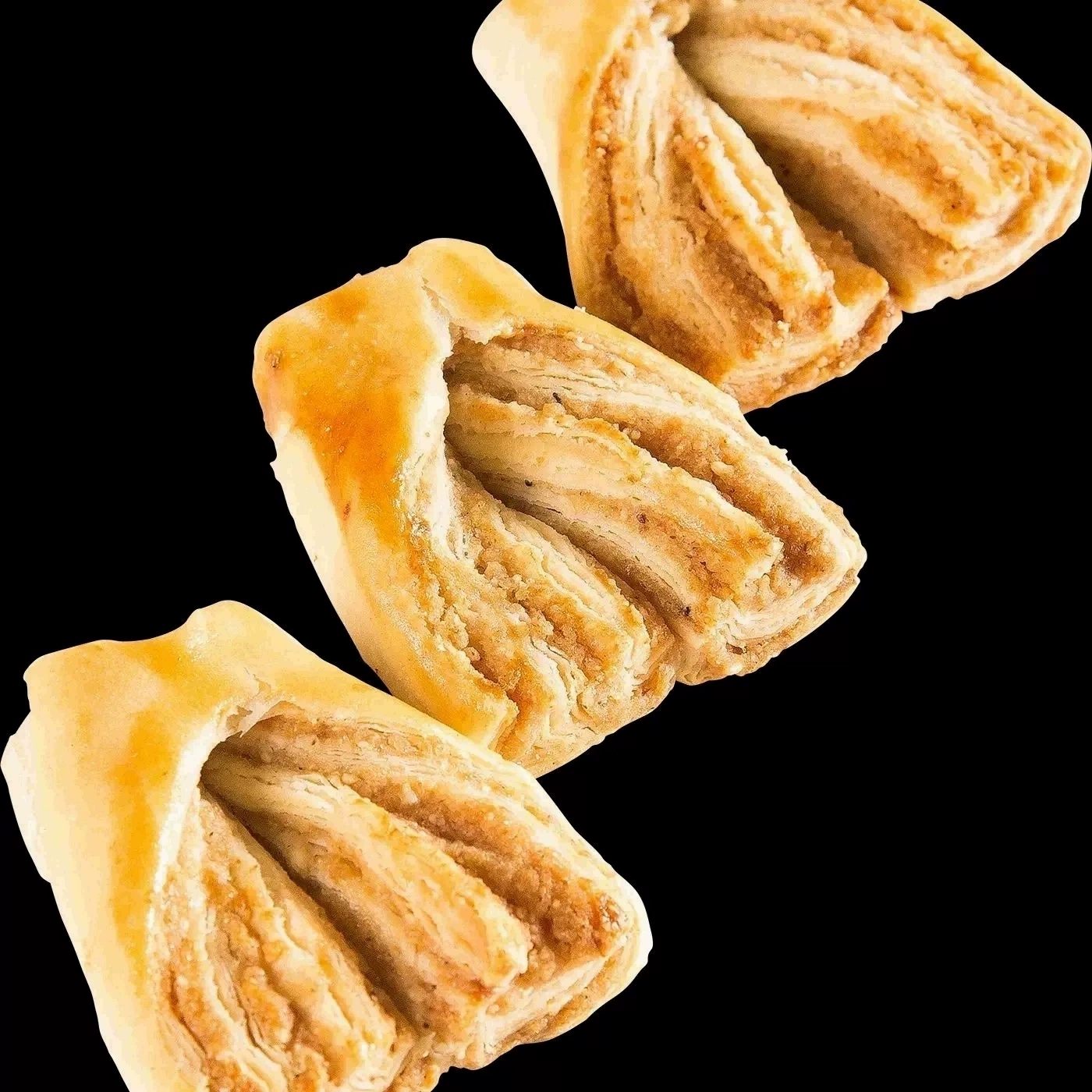 非遗传统糕点英记楼鸭尾酥椒盐酥饼老式中式手工点心青岛特产小吃