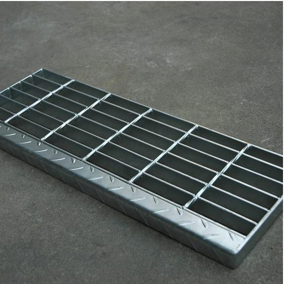 踏步板钢格板镀锌不锈钢防护网格沟楼梯污水处理圆形铸铁树脂插接