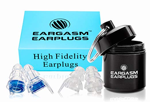 美国代购Eargasm High Fidelity Earplugs for Concerts Musician