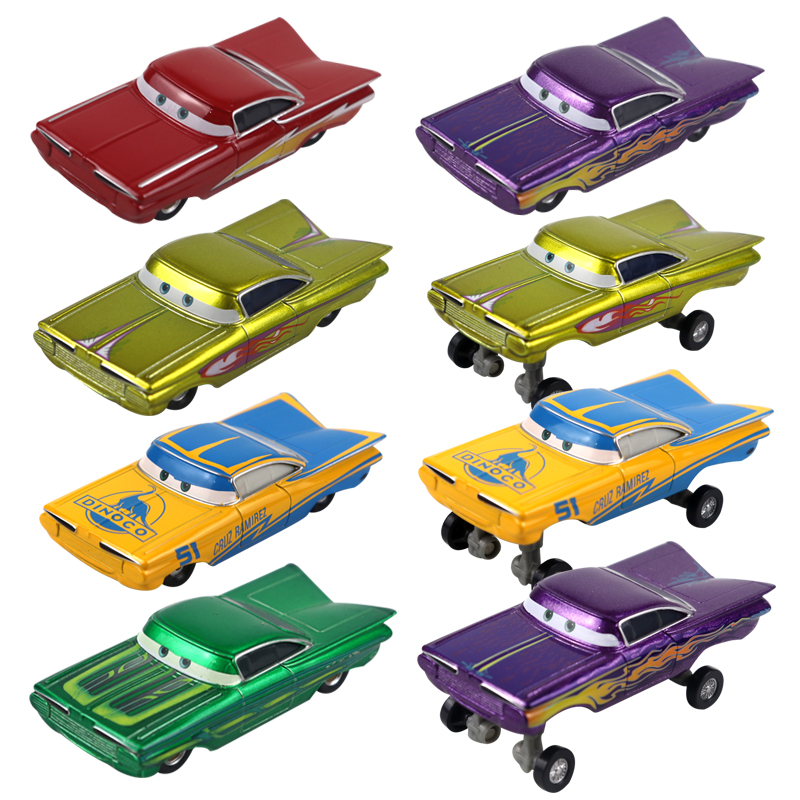 汽车赛车总动员麦昆玩具合金车红色黄色绿色高脚紫色雷蒙儿童收藏