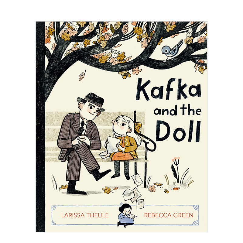 【预 售】Rebecca Green绘画作品 卡夫卡和旅行娃娃Kafka and the Doll 4-8岁儿童精美故事绘画艺术绘本 英文原版