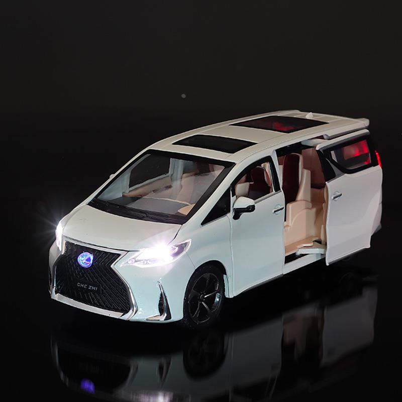 KYL雷克萨斯LM300H合金仿真mvp面包车汽车玩具型精品模型金属玩具