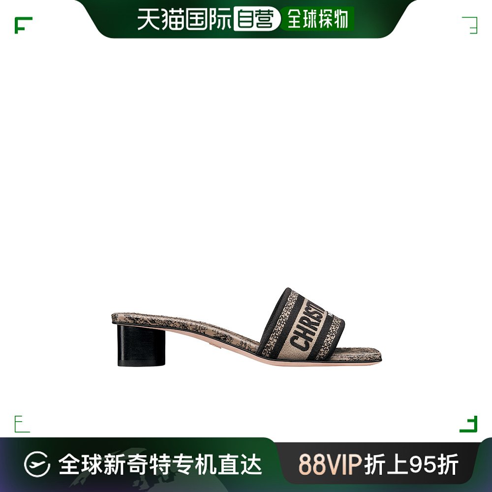 香港直邮DIOR 23FW DWAY 徽标高跟凉鞋 Women