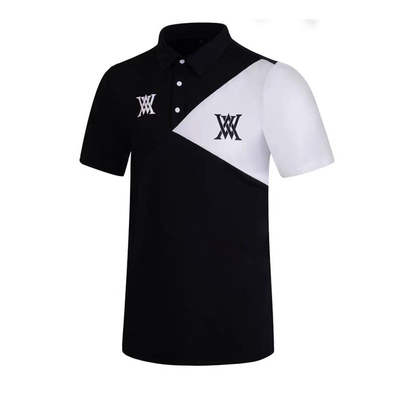 ANEW夏季新款高尔夫服装男士短袖T恤速干golf衣服运动休闲男球衣