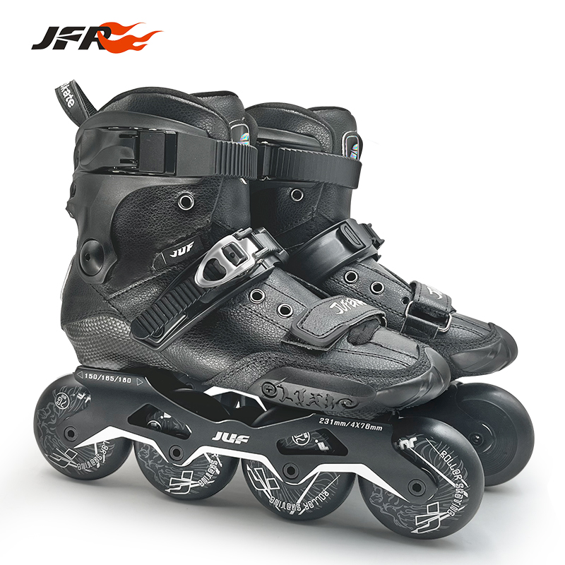 JUF碳纤维轮滑鞋成人溜冰鞋平花鞋单排旱冰鞋花式花样男女单排