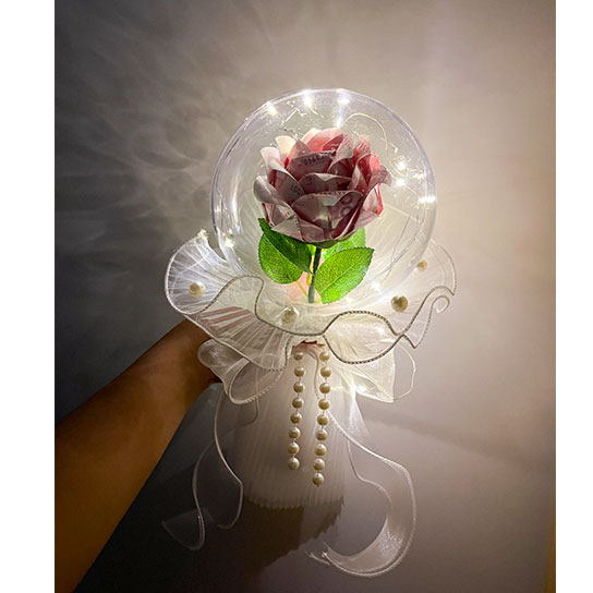 diy创意土豪花有钱花钱折的玫瑰花材料包女神节日送长辈送女朋友