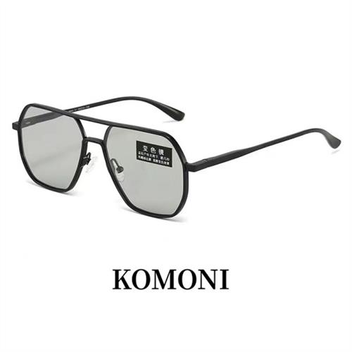 卡慕尼眼镜KOMONI2023新款墨镜男日夜两用偏光变色镜开车钓鱼太阳
