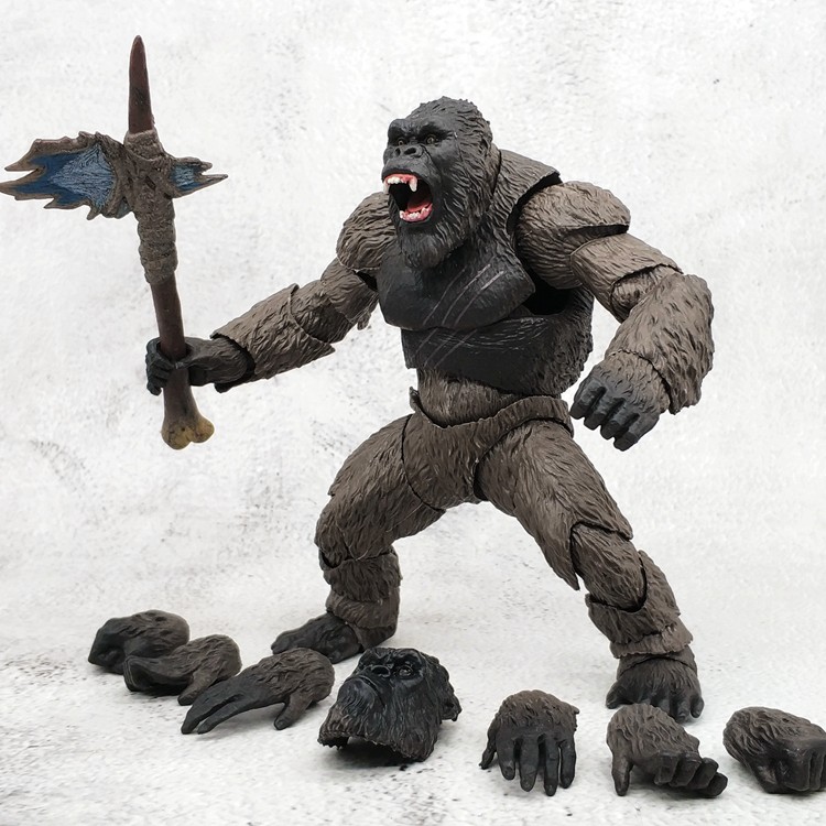 高档真红莲哥斯拉玩具2019手办模型Godzilla可动机械怪兽之王摆件