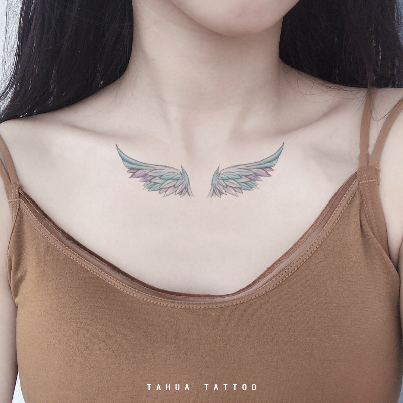 纹身图案翅膀