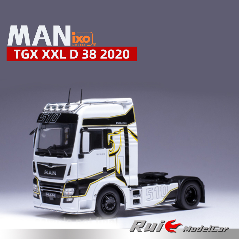 预1:43 IXO MAN TGX XXL D 38 2020 重卡拖头汽车模型摆件