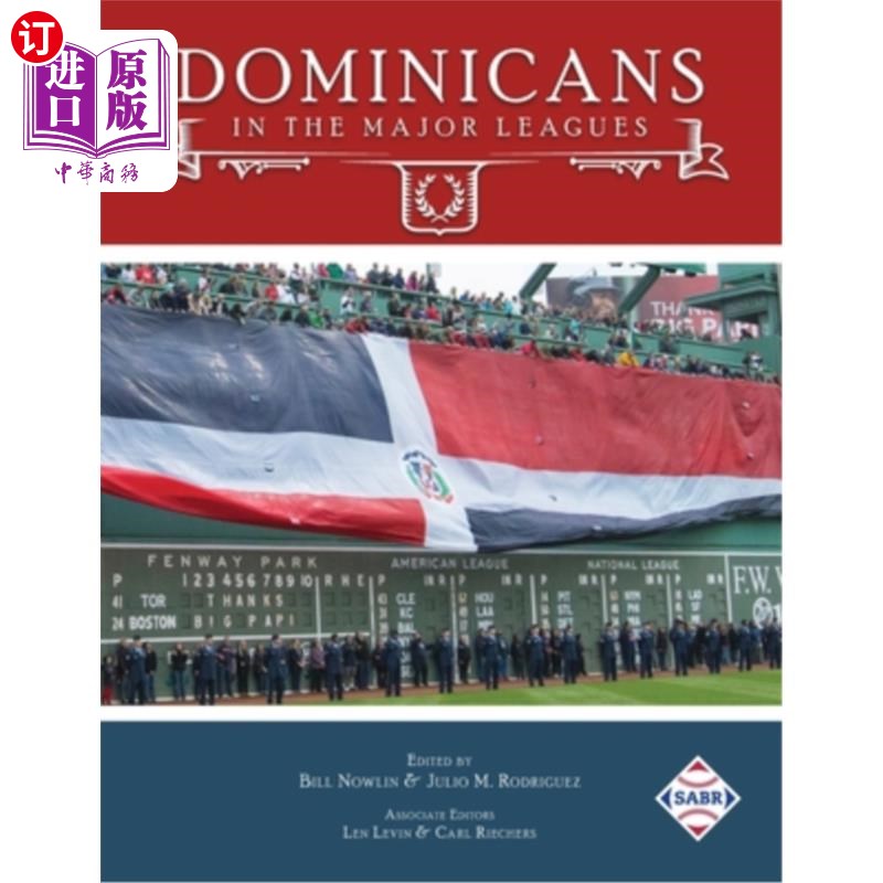 海外直订Dominicans in the Major Leagues 美国职业棒球大联盟的多米尼加人