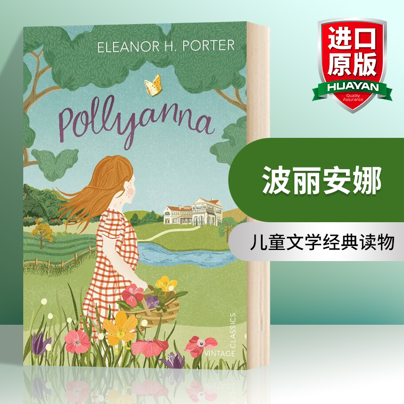 波丽安娜 英文原版小说 Pollyanna 英文版儿童文学经典读物 中小学生英语课外阅读 进口书籍