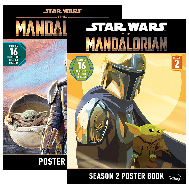 Star Wars The Mandalorian Poster Book 2册 星球大战 曼达洛人 海报集