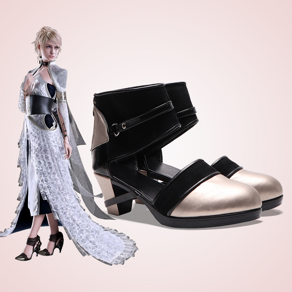 cosplay鞋子最终幻想FF15王者之剑露娜弗蕾亚公主cos鞋定做动漫鞋