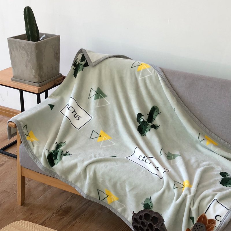 急速发货ins婴儿小毯子办公室午睡毯单人儿童盖腿小毛毯学生教室