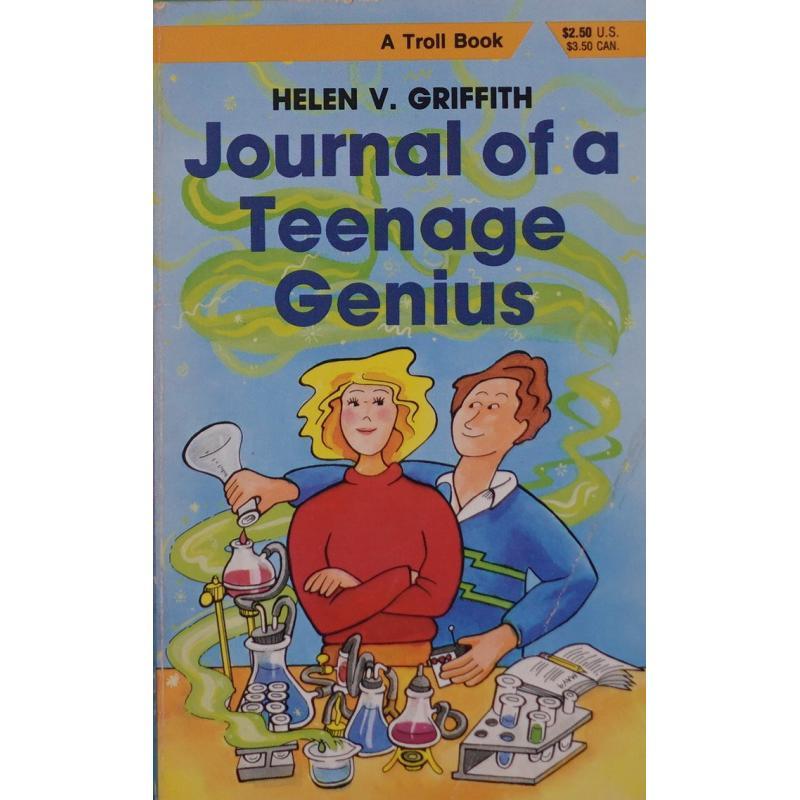 Journal of a Teenage Genius by Helen V. Griffith平装Troll Communications Llc青少年天才杂志