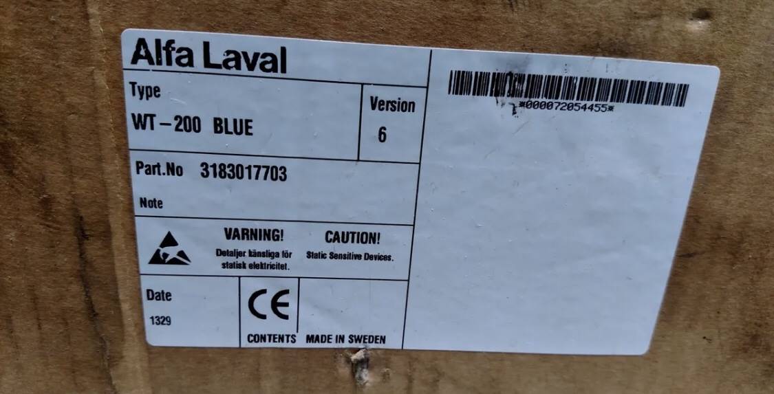 Alfa Laval WT200/31830-17703，水传感器议价
