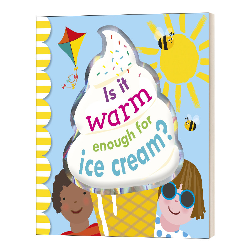 可以吃冰淇凌了吗 Is It Warm Enough For Ice Cream 英文原版儿童绘本 进口英语纸板书籍