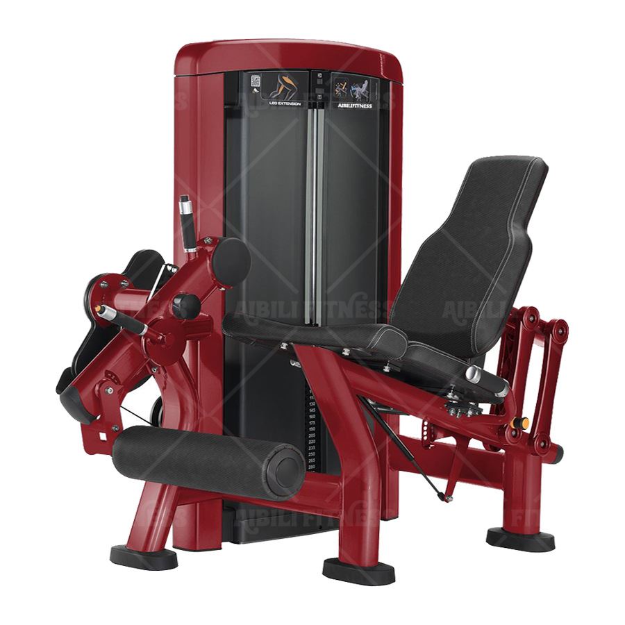 厂家可定做商用健身器材坐姿前踢腿训练器健身房前挑运动设备