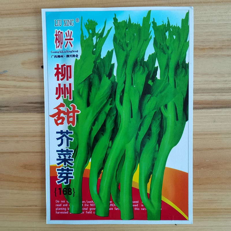 甜芥菜芽种子四季易种柳州甜芥菜苔种籽早熟脆嫩无渣青梗菜心种孑
