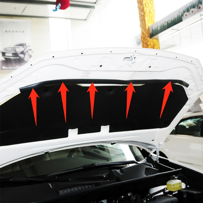 适用丰田汉兰达2009~2014年款前发动机舱引擎盖缓冲隔音密封胶条