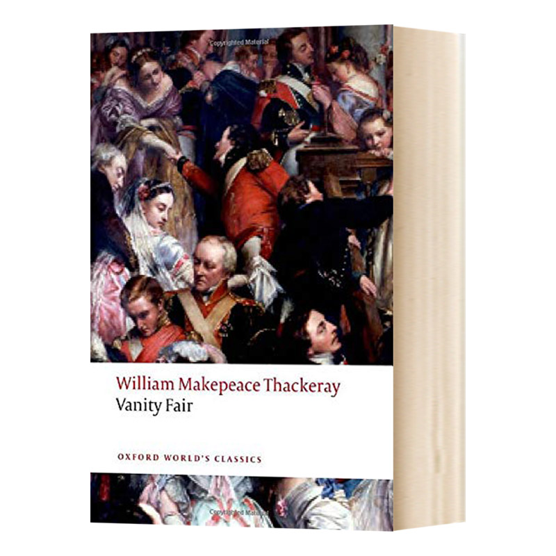 英文原版  牛津世界经典 名利场 Vanity Fair  萨克雷  英文小说 世界经典名著