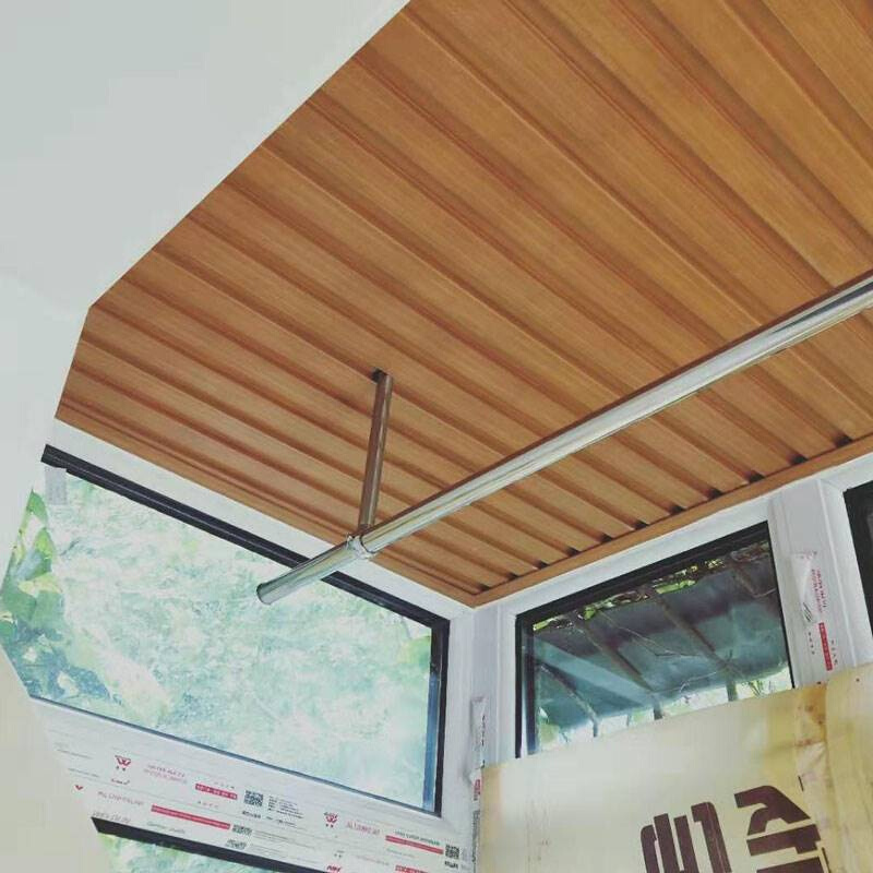 北京同城天花板生态木铝扣板厨房卫生间阳台集成吊顶送样上门施工