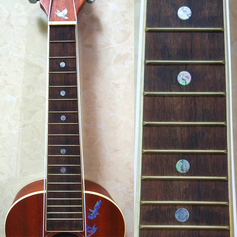 贴纸圆点装饰标记标志尤克里里指板贴纸个性抖音同款ukulele快手