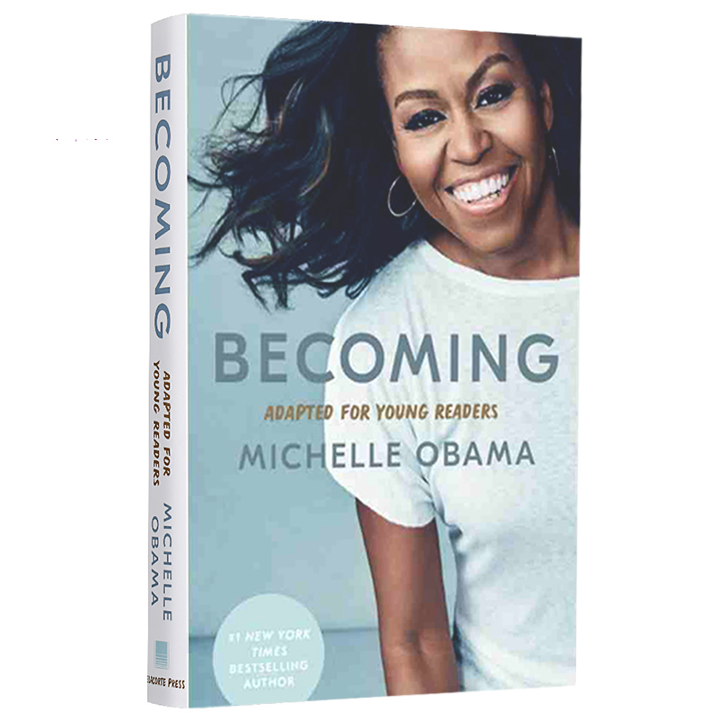 英文原版 Becoming 成为 米歇尔奥巴马自传 青少年版 by Michelle Obama 政治公众人物传记 女性回忆录 美国前总统夫人