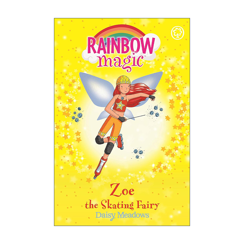 英文原版 Rainbow Magic Zoe The Skating Fairy 彩虹魔法仙子之运动仙女 滑冰仙女 儿童奇幻章节桥梁书 英文版 进口英语原版书籍