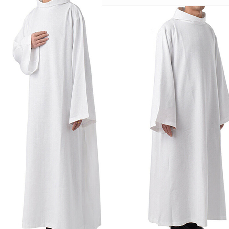 中东阿拉伯神父衣服神职人员长袍牧师圣衣