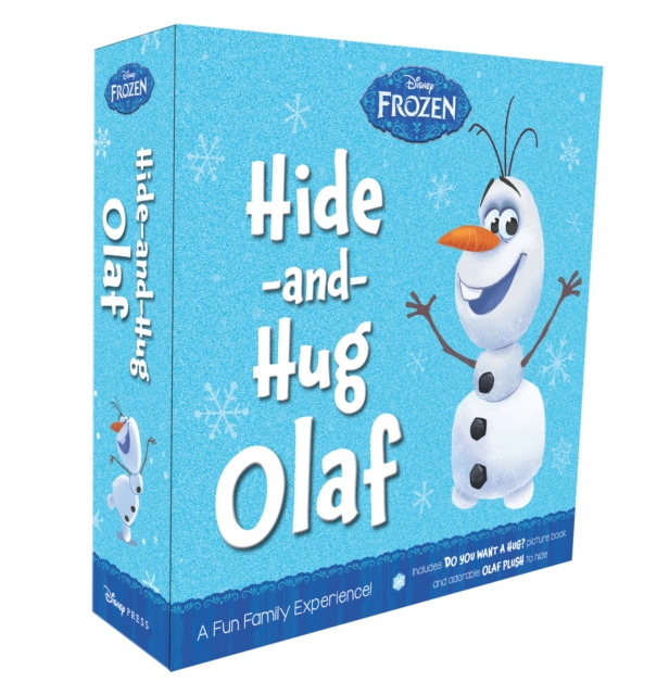 现货【英文原版】冰雪奇缘 雪宝 手工活动书 Frozen Hide-and-Hug Olaf: A Fun Family Experience!
