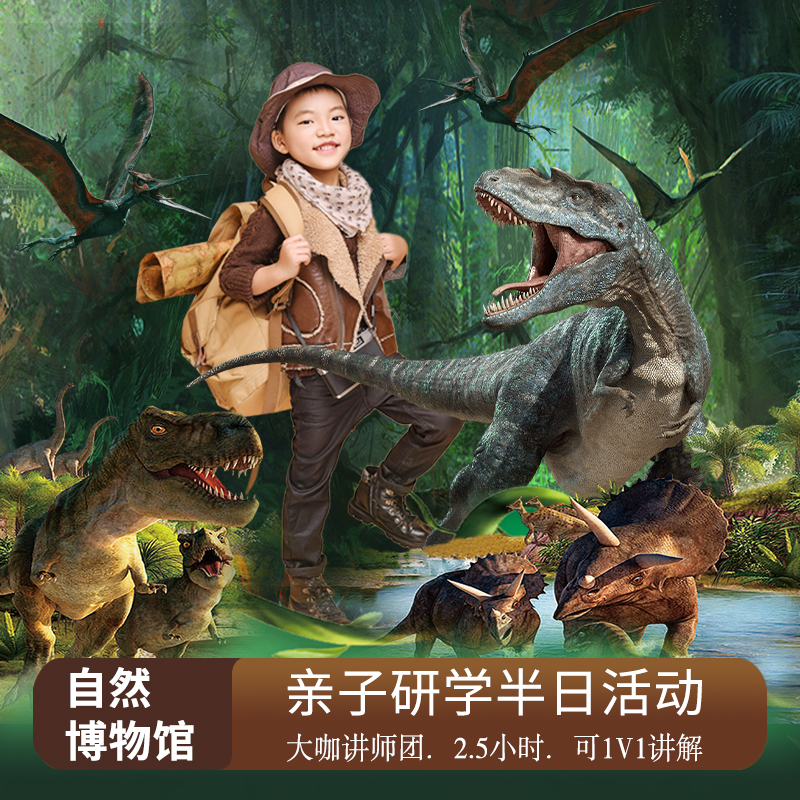 北京自然博物馆讲解2.5小时深度讲解探索自然奥妙亲子研学