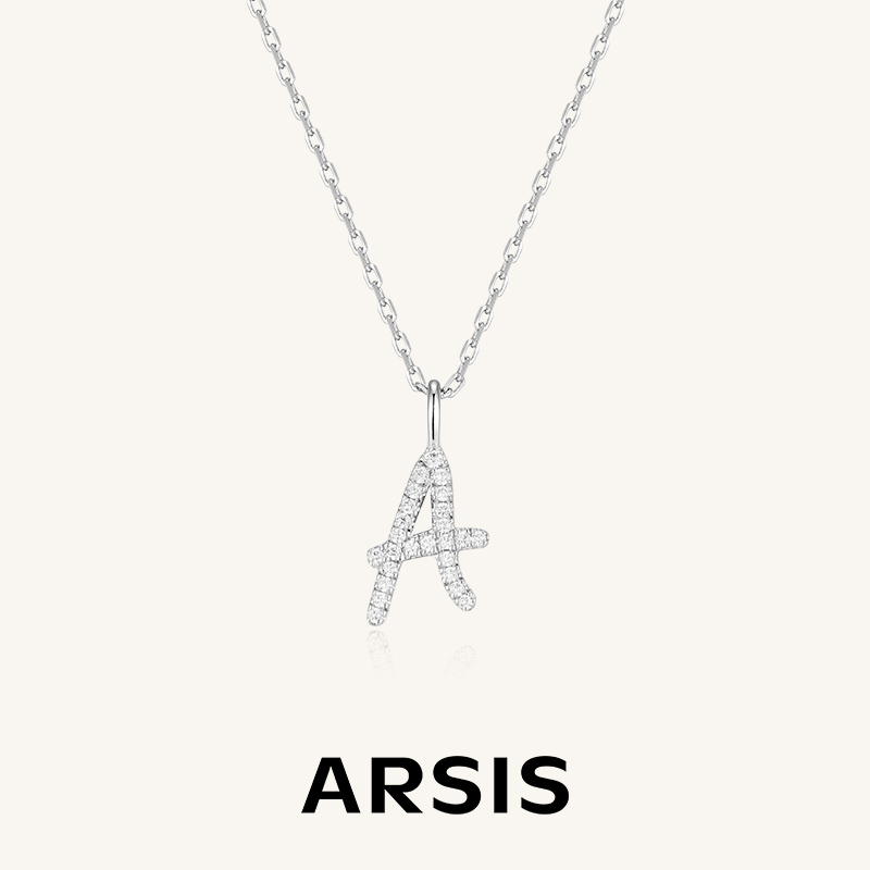 【新款】ARSIS印记艺术字母项链小众设计感轻奢冷淡风气质小众