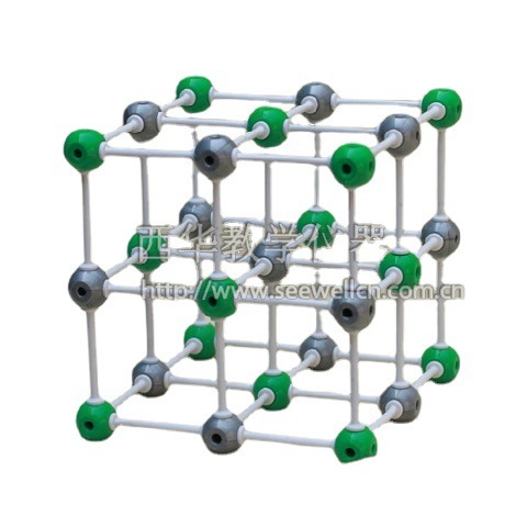 演示氯化钠食盐模型结构大号32007晶体