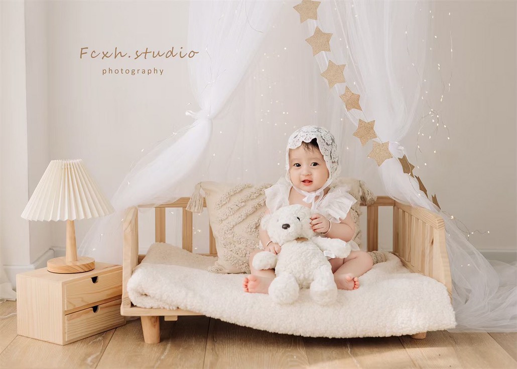 儿童摄影服装主题百天周岁拍照相道具整套宝宝衣服婴儿艺术写真照