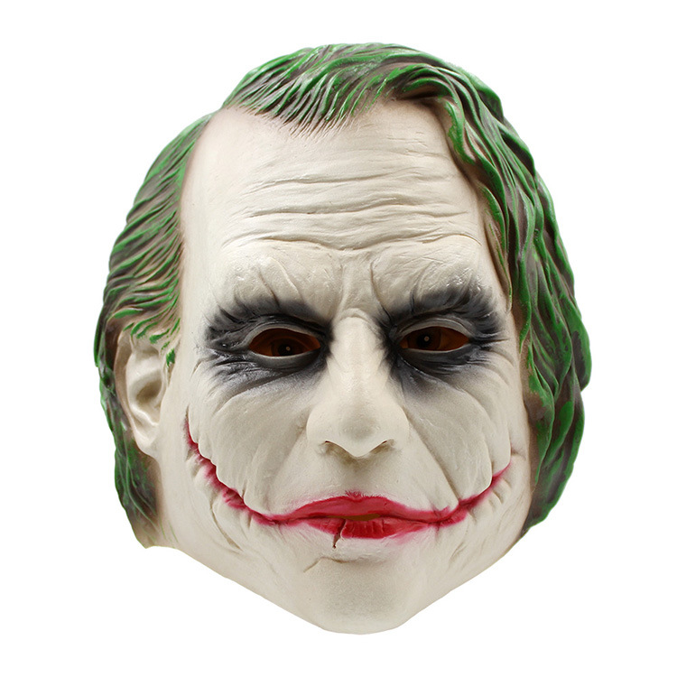 万圣节蝙蝠侠小丑面具partymask 暗黑骑士面具 影视道具 厂家发货