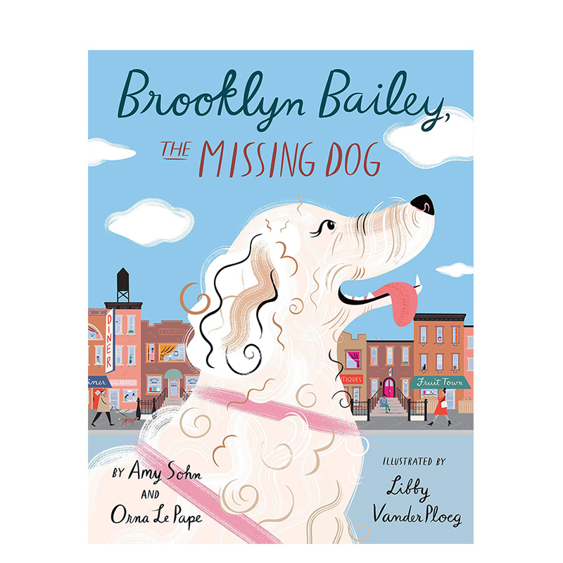 【预 售】失踪的小狗Brooklyn Bailey 英文原版儿童绘本 社区邻居互助的真实故事 3-6岁进口图书书籍