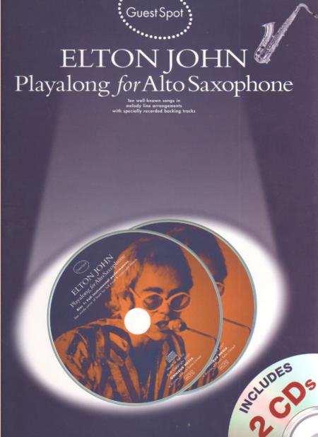 191-萨克斯曲谱 流行Playalong系列  艾顿•约翰 Elton John 10首