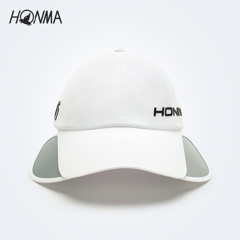 HONMA 2023年夏季新款男士运动D帽高尔夫遮阳帽子棒球帽运动六片
