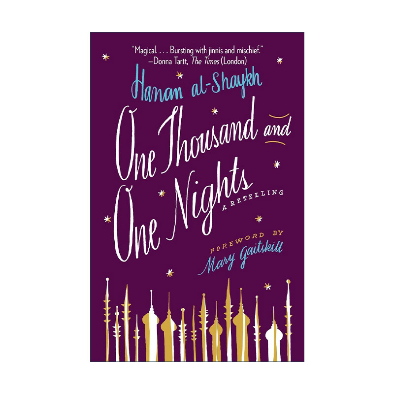 英文原版 One Thousand and One Nights 一千零一夜 天方夜谭 复述版 黎巴嫩女作家哈南·谢赫Hanan al-Shaykh 进口英语原版书籍
