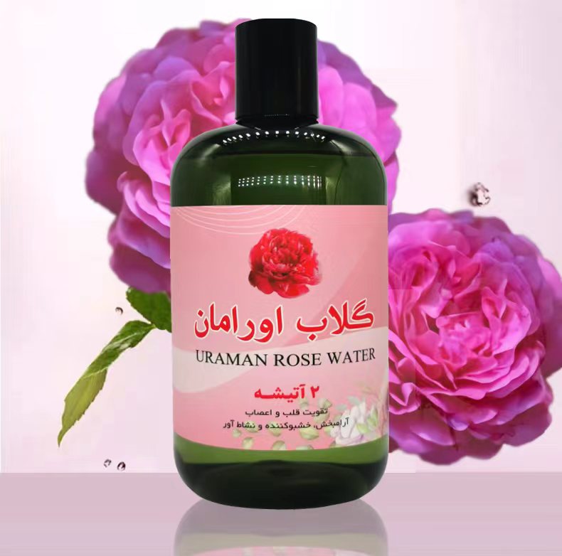 迪拜伊朗阿拉伯蒸馏玫瑰水纯露500ml二次提纯爽肤水化妆水