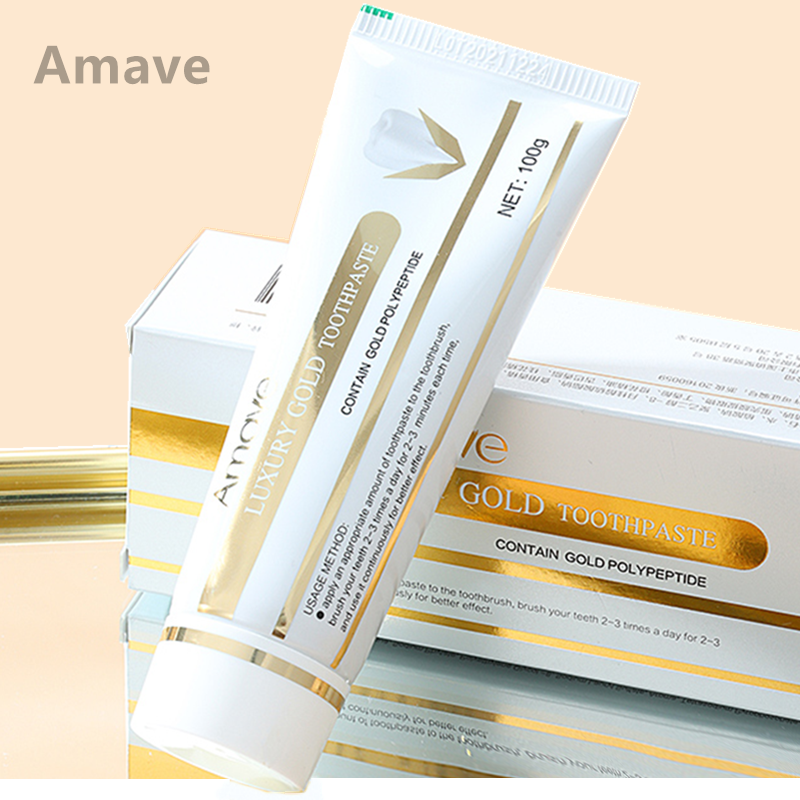 【现货】Amave奢金蛋壳膜牙膏呵护牙釉质防蛀固齿修护亮洁牙齿