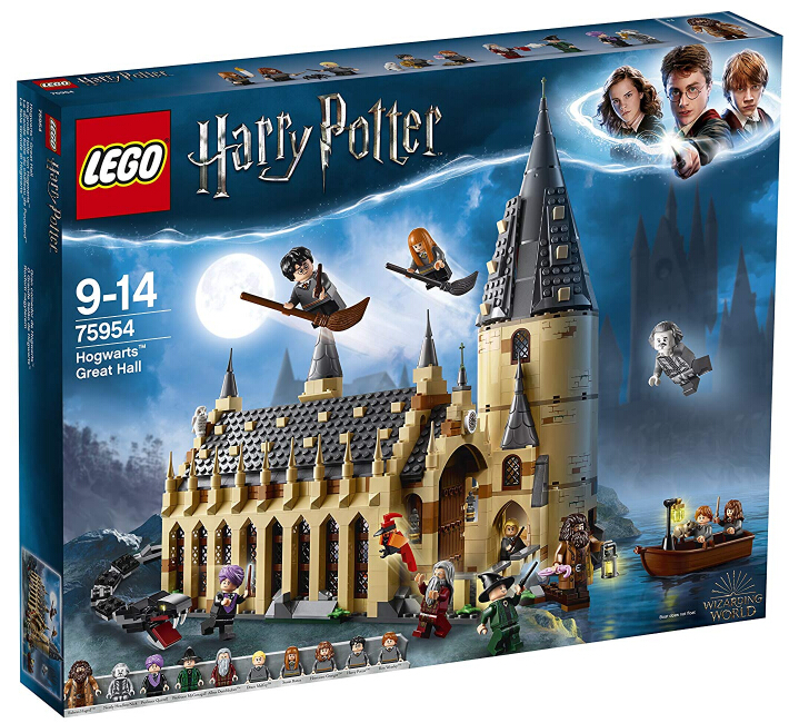 乐高 LEGO 75954 哈利波特霍格沃兹大礼堂儿童玩具2018款智力