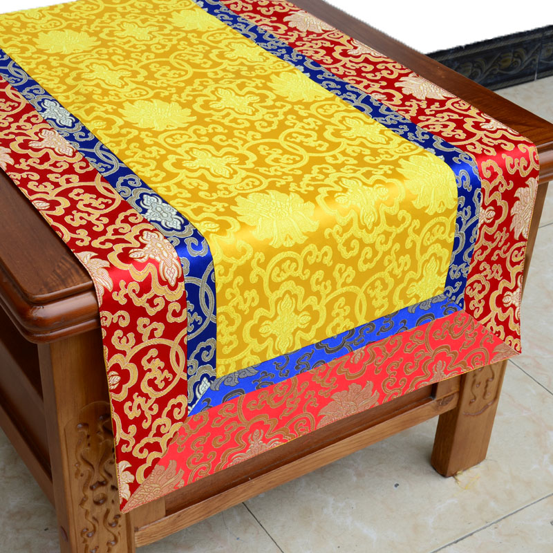 藏式风格居家布艺佛堂装饰供桌布佛台布家用佛堂布置供佛仙堂桌布