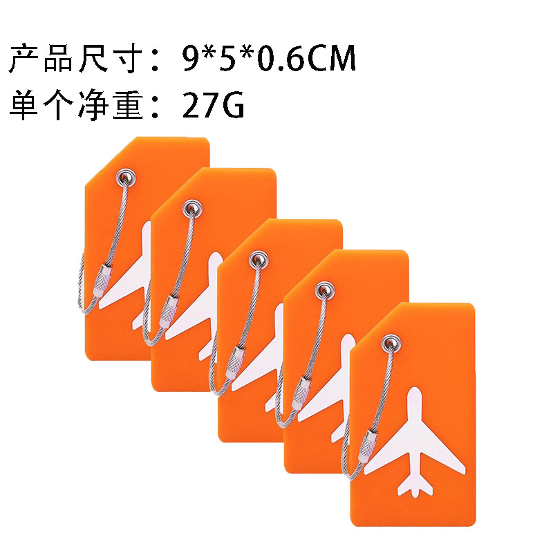 Ready Supply Of Silicone Luggage Tags, Boarding Passes, Prin