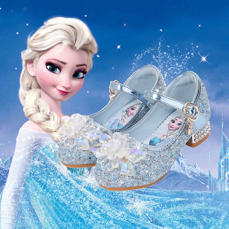 小女孩高跟鞋水晶鞋