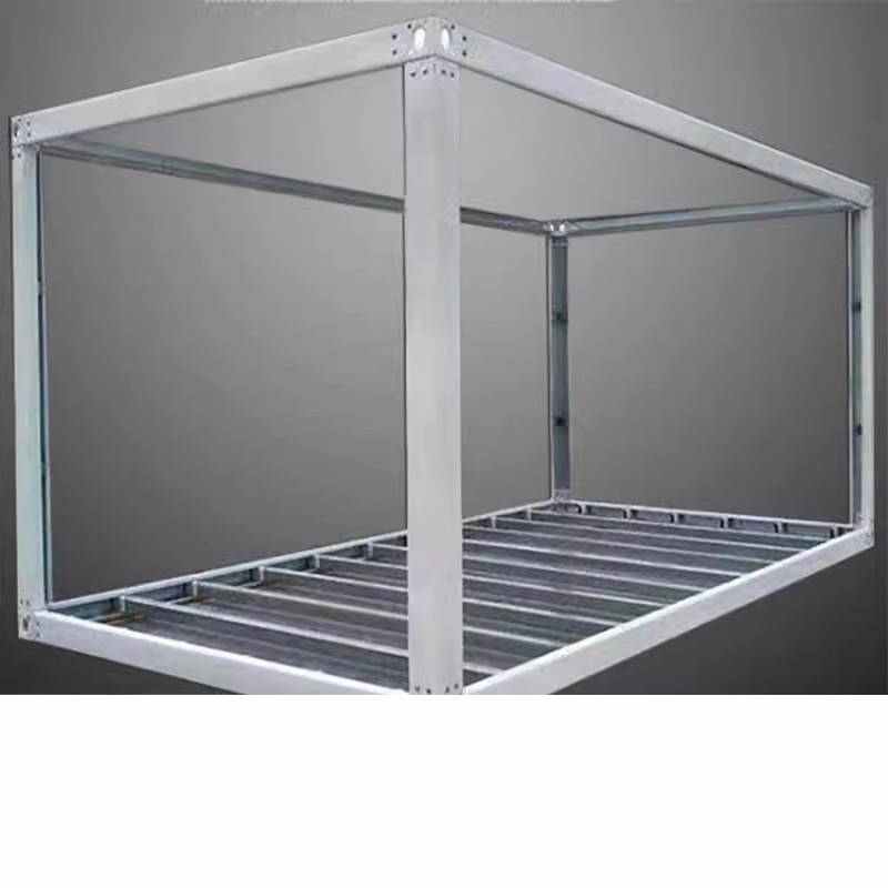 集装箱移动房框架材料配件住人钢结构活动板房可拆卸快拼箱框架