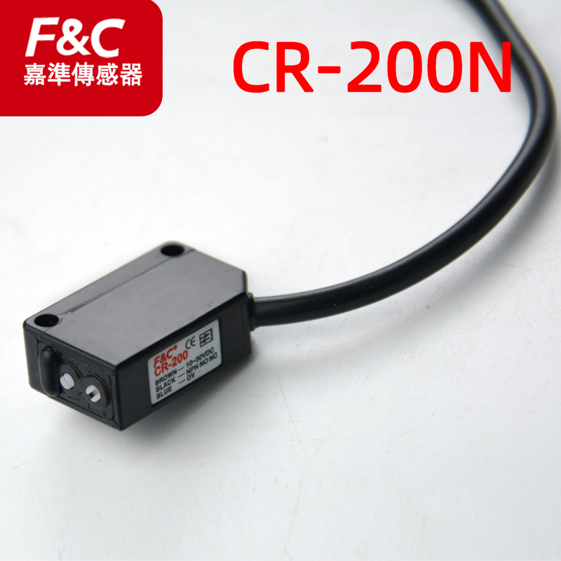 正品F&C/嘉准CR-200N光电开关镜面反射型传感器CR-80P